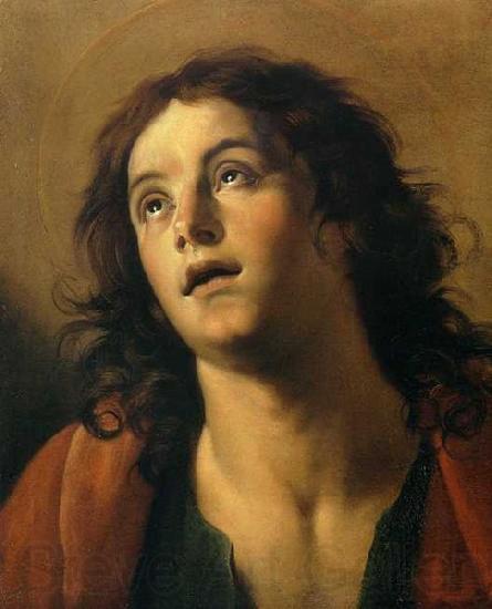 Giuseppe Vermiglio Painting of John the Baptist Spain oil painting art